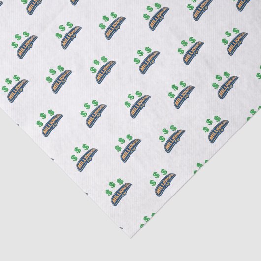 Decoratief weefselpapier Millionaire Tissuepapier (Detail)