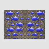 Decoratief weefselpapier Vis Tissuepapier (Voorkant)