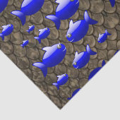 Decoratief weefselpapier Vis Tissuepapier (Detail)