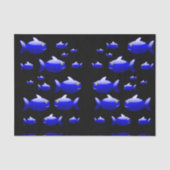 Decoratief weefselpapier Vis Tissuepapier (Voorkant)