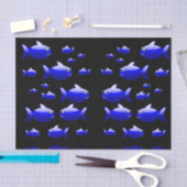 Decoratief weefselpapier Vis Tissuepapier (Craft)