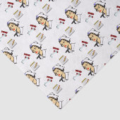 Decoratief weefselpapier zuster tissuepapier (Detail)