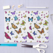 Decoratief weefselpapieren vlinders tissuepapier (Craft)