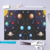 Decoratief weefselpapierruimte universum tissuepapier (Craft)