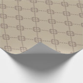 Decoratief zegelpapier cadeaupapier (Hoek)