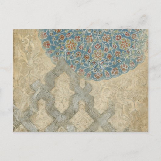 Decoratief zilver Bosbouw Briefkaart (Voorkant)