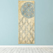 Decoratief zilver Bosbouw Canvas Afdruk (Insitu (Houten vloer))