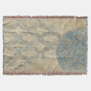 Decoratief zilver Bosbouw Deken