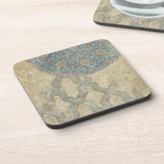 Decoratief zilver Bosbouw Drankjes Onderzetter (Linkerzijde)