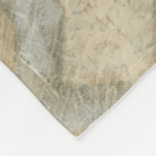 Decoratief zilver Bosbouw Fleece Deken (Hoek)