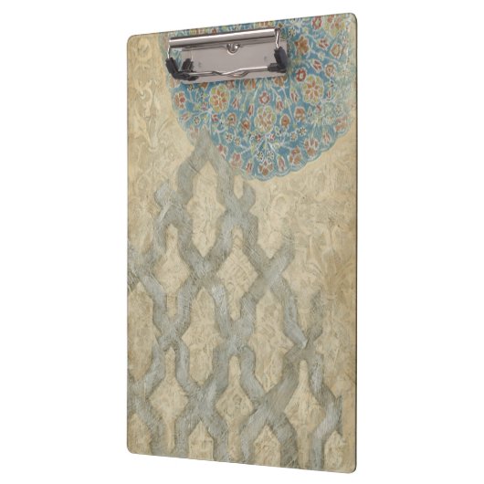 Decoratief zilver Bosbouw Klembord (Links)