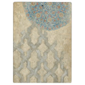 Decoratief zilver Bosbouw Klembord (Achterkant)