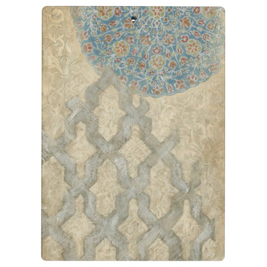 Decoratief zilver Bosbouw Klembord (Achterkant)