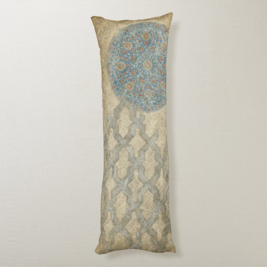 Decoratief zilver Bosbouw Lichaamskussen (Achterkant (Verticaal))