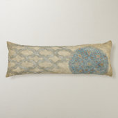 Decoratief zilver Bosbouw Lichaamskussen (Voorkant)