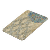 Decoratief zilver Bosbouw Magneet (Linkerzijde)