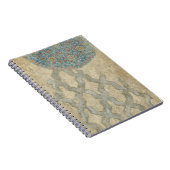 Decoratief zilver Bosbouw Notitieboek (Rechterzijde)