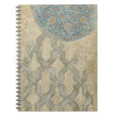 Decoratief zilver Bosbouw Notitieboek (Voorkant)