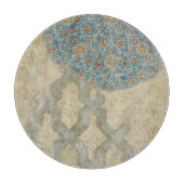 Decoratief zilver Bosbouw Snijplank (Voorkant)