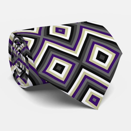 Decoratief zilverStropdas Stropdas (Opgerold)