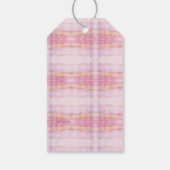 Decoratief Zoet Plaid Cadeaulabel (Achterkant)