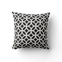 Decoratief zwart en wit geometrisch