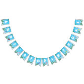 Decoratief zwembad verjaardagsfeestje vlaggetjes (Alle)