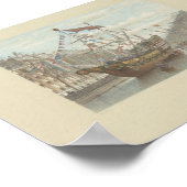 Decoraties aan de Herengracht Poster (Hoek)
