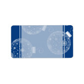 Decoraties Kerstmisetiketten Etiket (Voorkant)