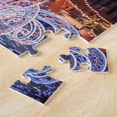 Decoraties, voor het stadhuis legpuzzel (Zijkant)