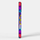 Decoratieve abstracte bloemvorm Case-Mate iPhone case (Achterkant / Rechts)