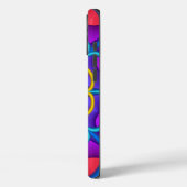 Decoratieve abstracte bloemvorm Case-Mate iPhone case (Achterkant / Links)