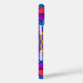 Decoratieve abstracte bloemvorm Case-Mate iPhone case (Achterkant / Rechts)