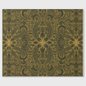 decoratieve achtergrond, antiek, ingegrepen cadeaupapier (Vlak)