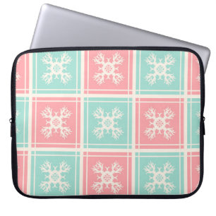 Decoratieve achtergrond met naadloze elementaire s laptop sleeve