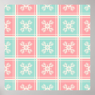 Decoratieve achtergrond met naadloze elementaire s poster