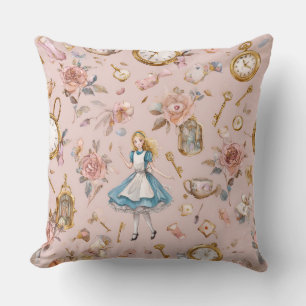 Decoratieve Alice in Wonderland kussenhoes Kussen