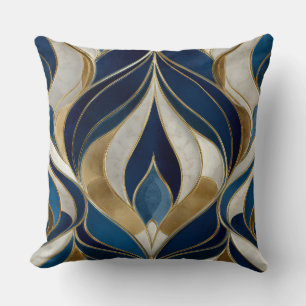 Decoratieve Art Deco Patroon Kussen