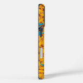 decoratieve art nouveau pauwen en bomen Case-Mate iPhone case (Achterkant / Rechts)