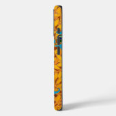 decoratieve art nouveau pauwen en bomen Case-Mate iPhone case (Achterkant / Links)