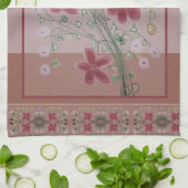 Decoratieve Artsy Floral Designer Keuken Handdoeke Theedoek (Gevouwen)
