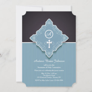 Decoratieve badge uitnodiging