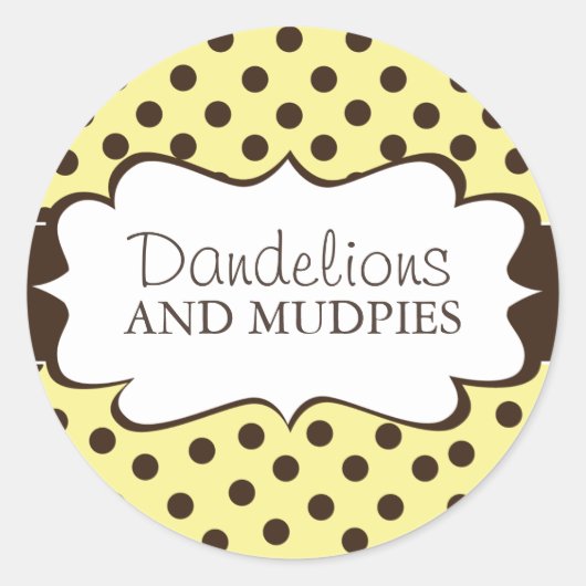Decoratieve bakkerij Stickers (Voorkant)