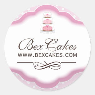  decoratieve bakkerij Stickers