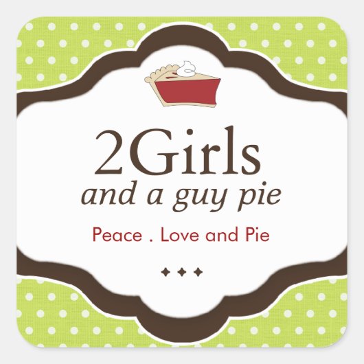 Decoratieve bakkerij Stickers (Voorkant)