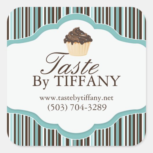 Decoratieve bakkerij Stickers (Voorkant)