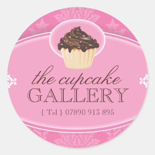 Decoratieve bakkerij Stickers (Voorkant)