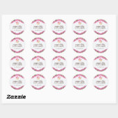 Decoratieve bakkerij Stickers : Sugar Lily (Vel)