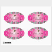Decoratieve bakkerijprijs Label stickers (Vel)