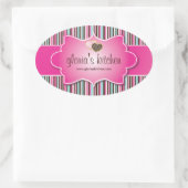 Decoratieve bakkerijprijs Label stickers (Tas)